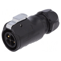 Conector Circular Mufă 4 PIN Aurit 20A | Electronic-mag.ro | Componente Electronice