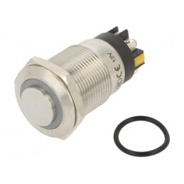 Comutator anti-vandalism IP65 SPDT 3A/220VAC 5A/24VDC | Electronic-mag.ro | Componente Electronice