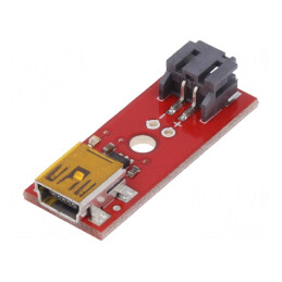 Modul: încărcător Li-Po/Li-Ion | 5VDC | USB B micro | PRT-10401