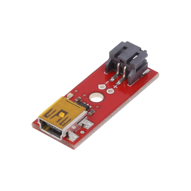 Încărcător Li-Po/Li-Ion 5V USB Micro B PRT-10401 | Electronic-mag.ro | Componente Electronice