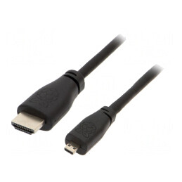 Cablu HDMI 2.0 Micro HDMI 2m Negru