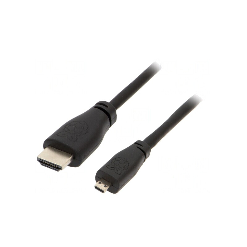 Cablu HDMI 2.0 Micro HDMI 2m Negru | Electronic-mag.ro | Componente Electronice