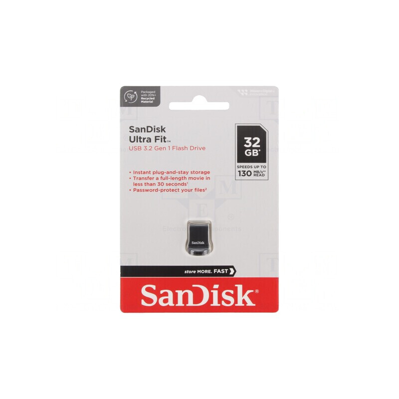 Pendrive USB 3.2 32GB Ultra Fit | Electronic-mag.ro | Componente Electronice