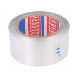 Bandă Reparatoare Gri Aluminiu 50mm x 50m | Electronic-mag.ro | Componente Electronice