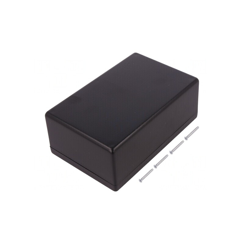 Carcasă Universală Neagră ABS 107x167x65mm | Electronic-mag.ro | Componente Electronice