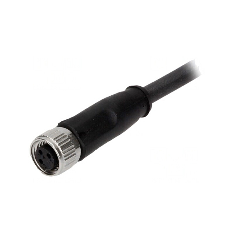 Conector M8 Mamă 3 Pin cu Cablu 2m | Electronic-mag.ro | Componente Electronice
