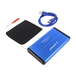 Carcasă Hard Disk 2.5" USB 3.0 Aluminiu | Electronic-mag.ro | Componente Electronice