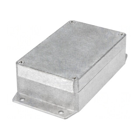 Carcasă Universală 80x125x40mm cu Lame de Fixare | Electronic-mag.ro | Componente Electronice