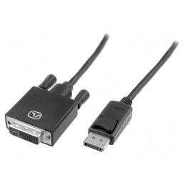 Cablu DisplayPort la DVI-D 2m | Electronic-mag.ro | Componente Electronice