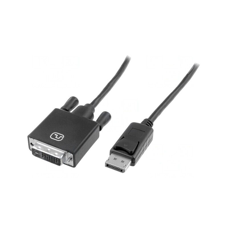 Cablu DisplayPort la DVI-D 2m | Electronic-mag.ro | Componente Electronice