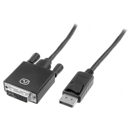 Cablu DisplayPort la DVI-D 2m | Electronic-mag.ro | Componente Electronice