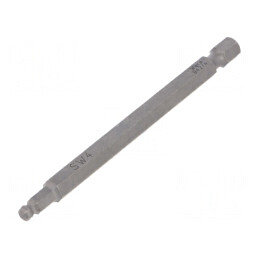 Capăt șurubelniță imbus sferic HEX 4mm 89mm | Electronic-mag.ro | Componente Electronice