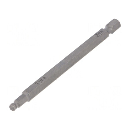 Capăt șurubelniță imbus sferic HEX 4mm 89mm | Electronic-mag.ro | Componente Electronice