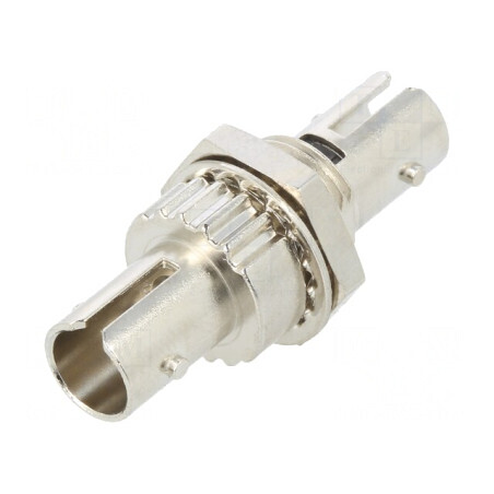 Cuplă Conector Fibră Optică ST | Electronic-mag.ro | Componente Electronice
