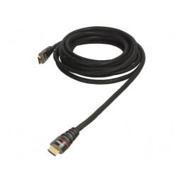 Cablu HDMI 1.4 PVC Textil 5m | Electronic-mag.ro | Componente Electronice