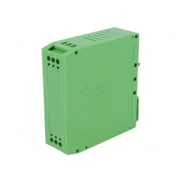 Carcasă pentru șină DIN poliamidă 79.5x25x74 mm | Electronic-mag.ro | Componente Electronice