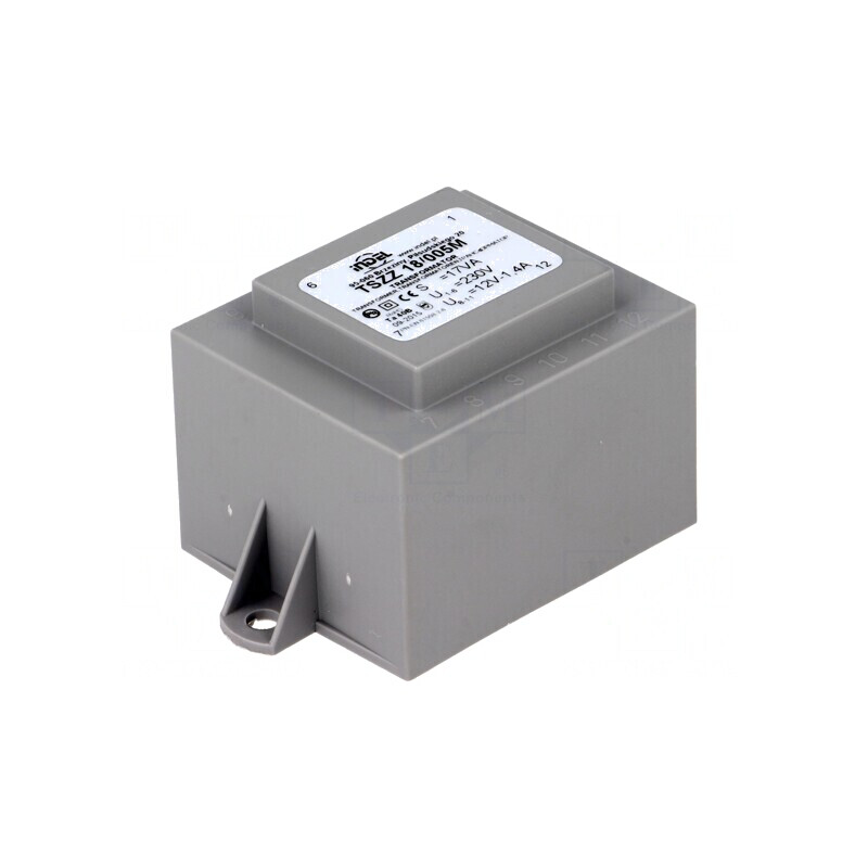 Transformator încapsulat 18VA 230VAC 12V 1.5A PCB | Electronic-mag.ro | Componente Electronice Transformator încapsulat 18VA 230VAC 12V 1.5A PCB | Electronic-mag.ro | Componente Electronice