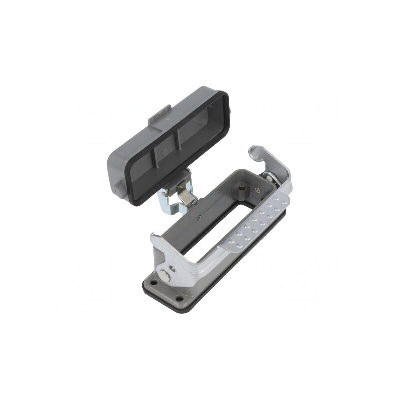 Carcasă pentru Conectori HDC D16A cu Clichet IP65 | Electronic-mag.ro | Componente Electronice