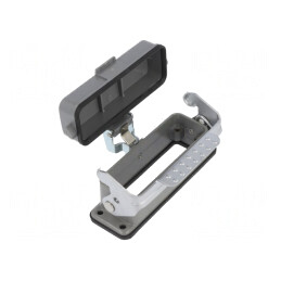 Carcasă pentru Conectori HDC D16A cu Clichet IP65 | Electronic-mag.ro | Componente Electronice