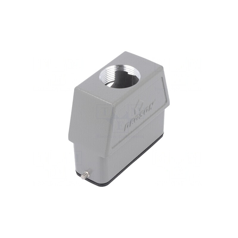 Carcasă pentru Conectori HDC D16A Cablu Drept | Electronic-mag.ro | Componente Electronice