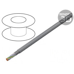 Cablu TRONIC-CY 52x0,14mm2 PVC Gri 350V | Electronic-mag.ro | Componente Electronice