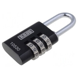 Lacăt cu cifru din aluminiu 32mm | Electronic-mag.ro | Componente Electronice