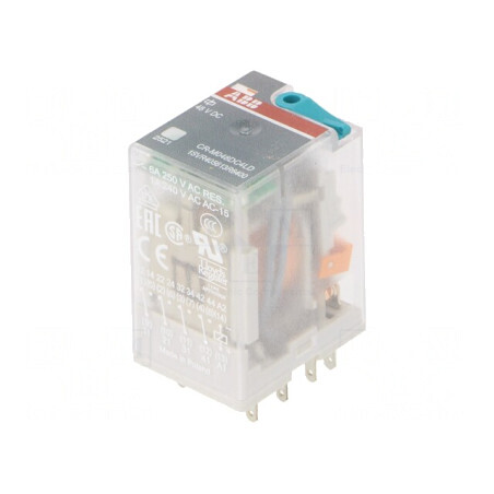 Releu Electromagnetic 4PDT 48VDC 6A | Electronic-mag.ro | Componente Electronice