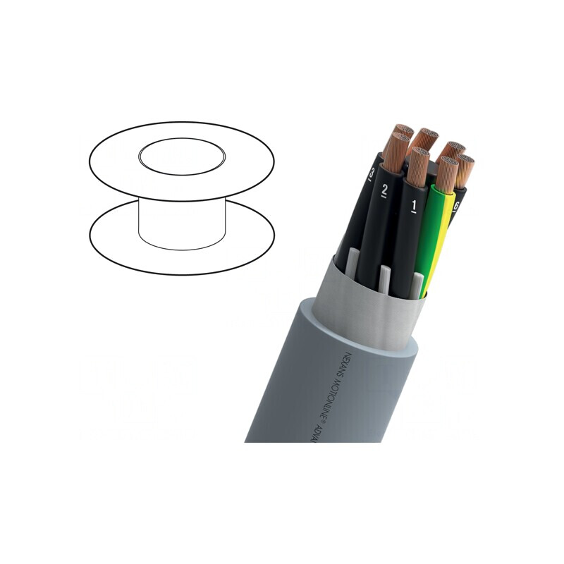 Cablu MOTIONLINE® 4G6mm2 neecranat 1kV Cu gri | Electronic-mag.ro | Componente Electronice