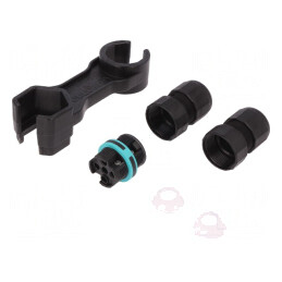 Conector Alimentare AC Terminal cu Șurub TH391 7-12mm 4mm2