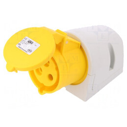 Conector alimentare AC 32A 110V IP44 IEC 60309 | Electronic-mag.ro | Componente Electronice
