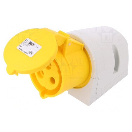 Conector alimentare AC 32A 110V IP44 IEC 60309 | Electronic-mag.ro | Componente Electronice
