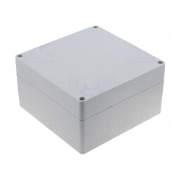 Carcasă Universală ABS Gri IP65 160x160x90mm | Electronic-mag.ro | Componente Electronice