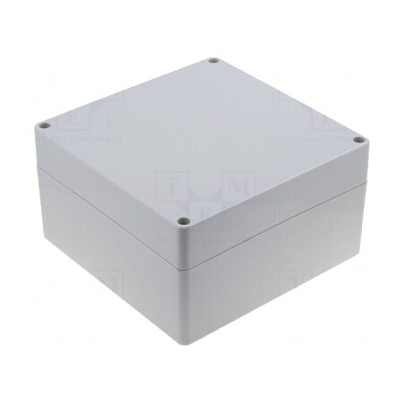 Carcasă Universală ABS Gri IP65 160x160x90mm | Electronic-mag.ro | Componente Electronice