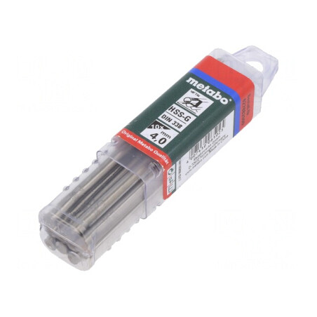 Burghiu Metal 4mm 75mm HSS-G | Electronic-mag.ro | Componente Electronice