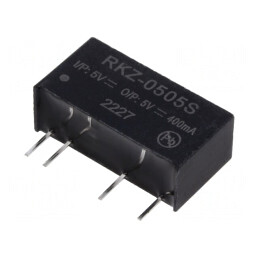 Convertor DC-DC 5V 400mA 2W SIP7 | Electronic-mag.ro | Componente Electronice