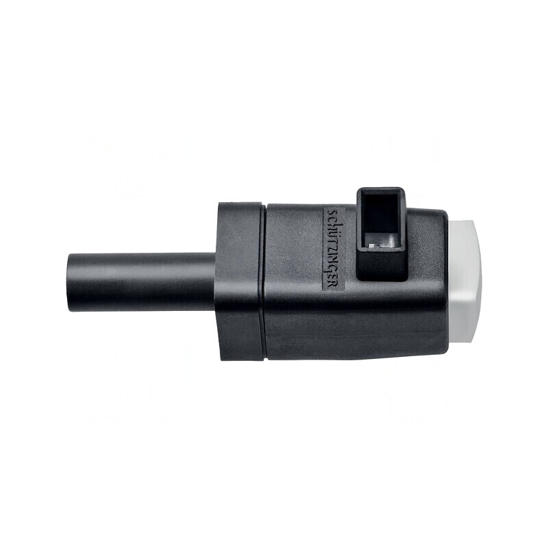Clemă de laborator albă 300VDC 16A 29mm | Electronic-mag.ro | Componente Electronice