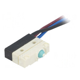 Microîntrerupător SNAP ACTION 3A 250VAC SPDT fără manetă | Electronic-mag.ro | Componente Electronice