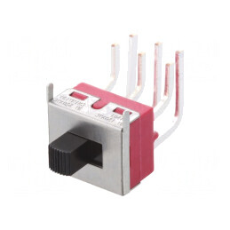 Comutator Glisant DPDT 6A ON-ON THT | Electronic-mag.ro | Componente Electronice