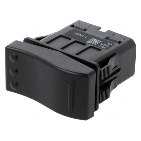 'Comutator Rocker SPST-NO 10A/12VDC Negru' | Electronic-mag.ro | Componente Electronice
