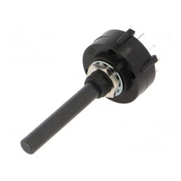 Comutator rotativ 6 poziții 2,5A 125VAC | Electronic-mag.ro | Componente Electronice
