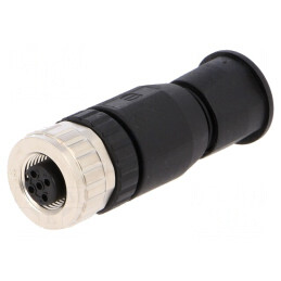 Mufă M12 5-PIN Mamă CANopen IP67 | Electronic-mag.ro | Componente Electronice