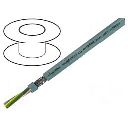 Cablu ecranat PVC 10x1,5mm2 tresă cupru cositorit