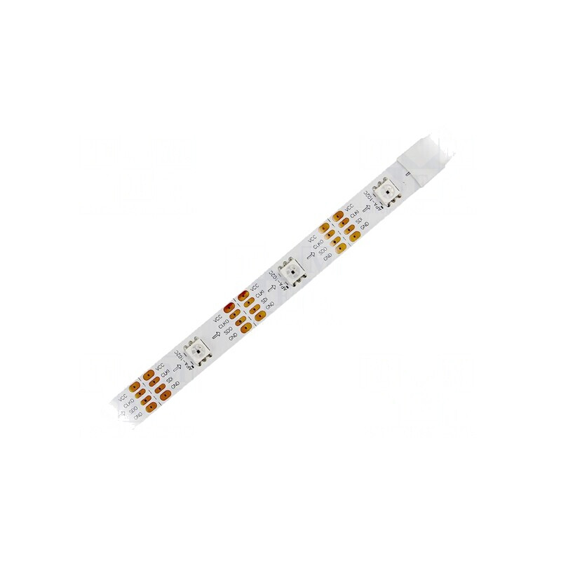 Bandă LED RGB Programabilă 5050 5V 30 LED/m Albă | Electronic-mag.ro | Componente Electronice
