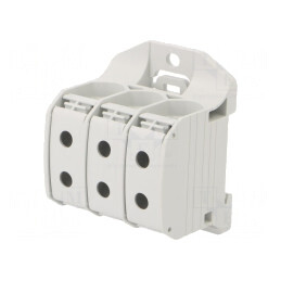 Conector de Șine 50mm2, 3 Piste, 6 Borne, Gri, 1kV | Electronic-mag.ro | Componente Electronice