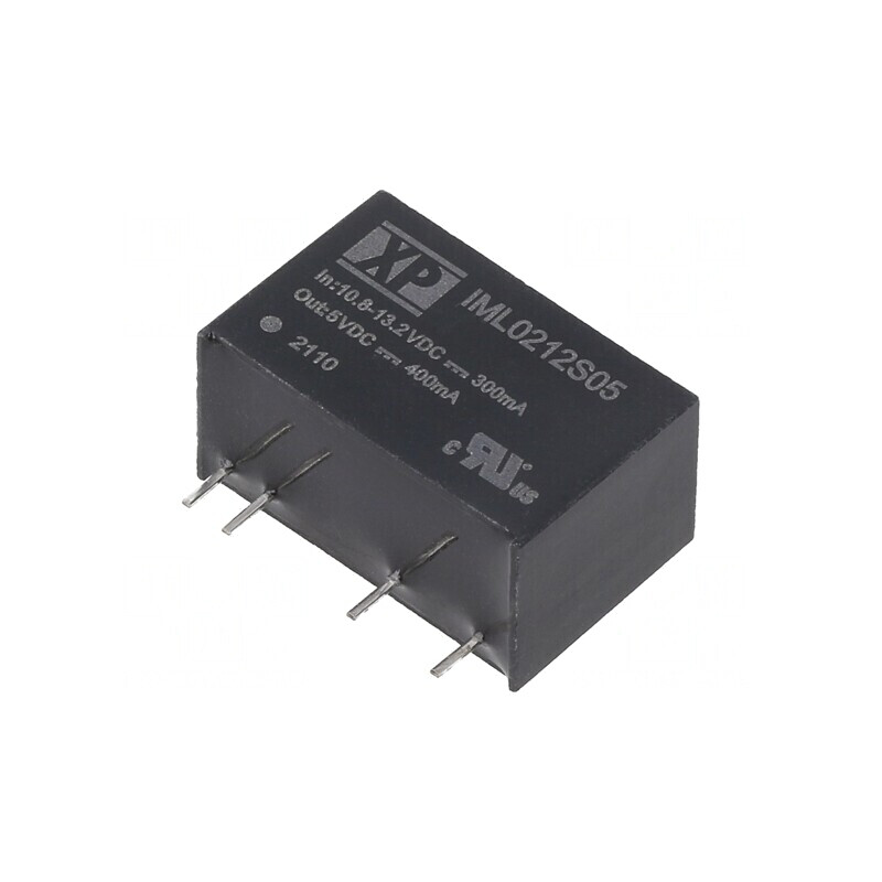 Convertor DC/DC 2W 10.8-13.2V la 5V 400mA | Electronic-mag.ro | Componente Electronice