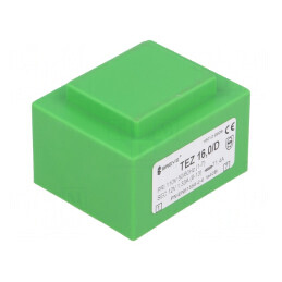 Transformator încapsulat 16VA 110V-12V 1333mA PCB | Electronic-mag.ro | Componente Electronice