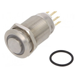 Comutator Anti-Vandalism IP65 2 Poz SPDT 3A/220VAC 5A/24VDC | Electronic-mag.ro | Componente Electronice