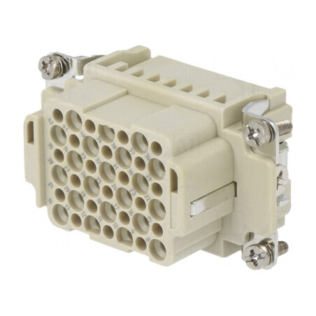 Conector HDC Inserturi Contact Mamă 42 42 PE 10A | Electronic-mag.ro | Componente Electronice