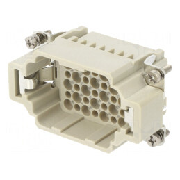 Conector HDC Inserturi Contact Tată 42 PIN 10A | Electronic-mag.ro | Componente Electronice