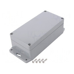 Carcasă Universală cu Lame de Fixare 80x160x55mm | Electronic-mag.ro | Componente Electronice